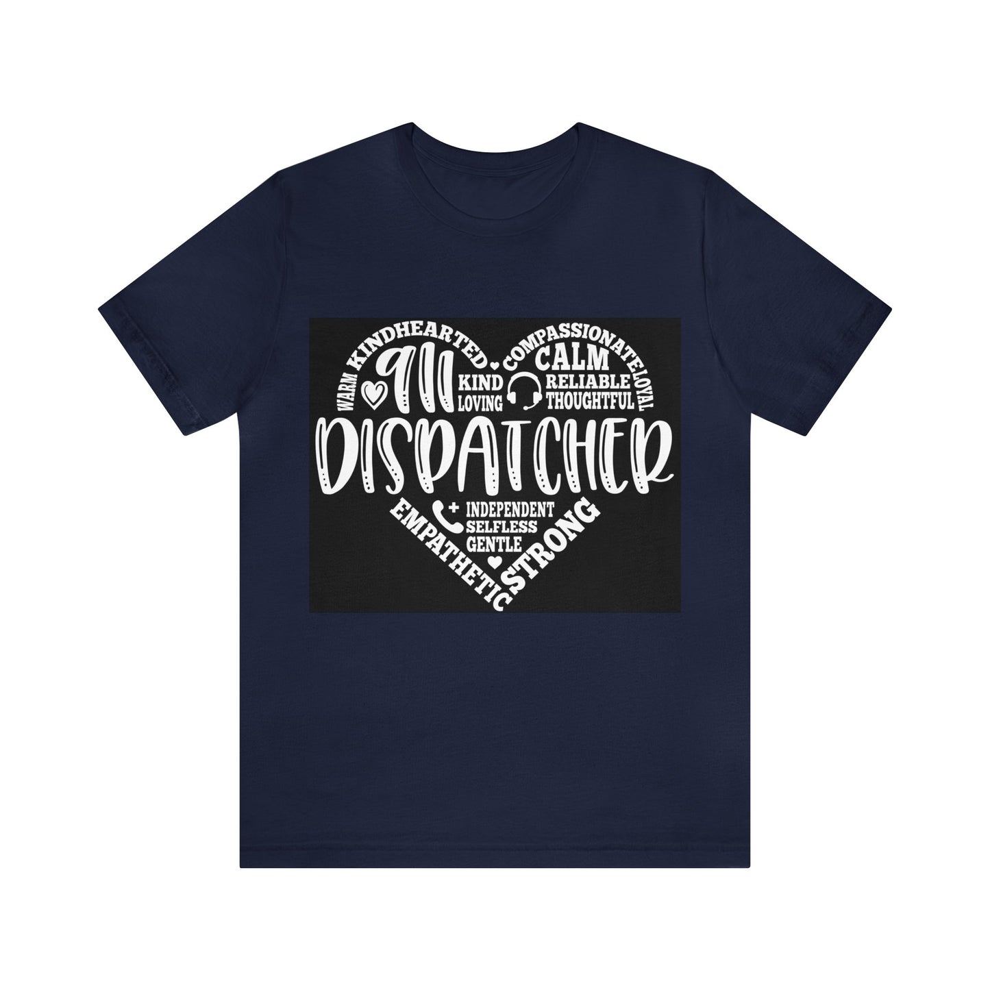 Dispatcher Love Unisex Jersey Short Sleeve Tee