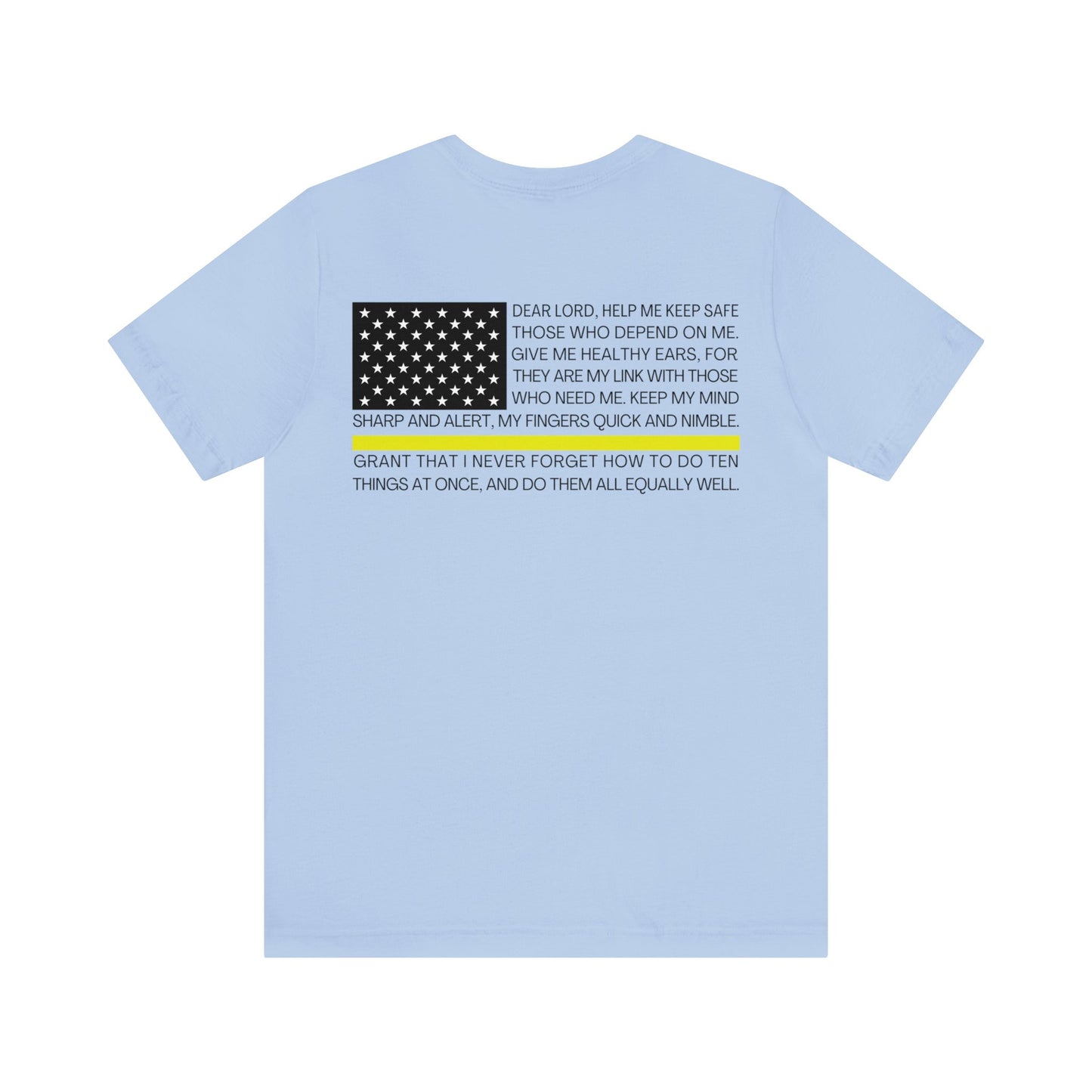 Dispatcher Prayer Unisex Jersey Short Sleeve Tee