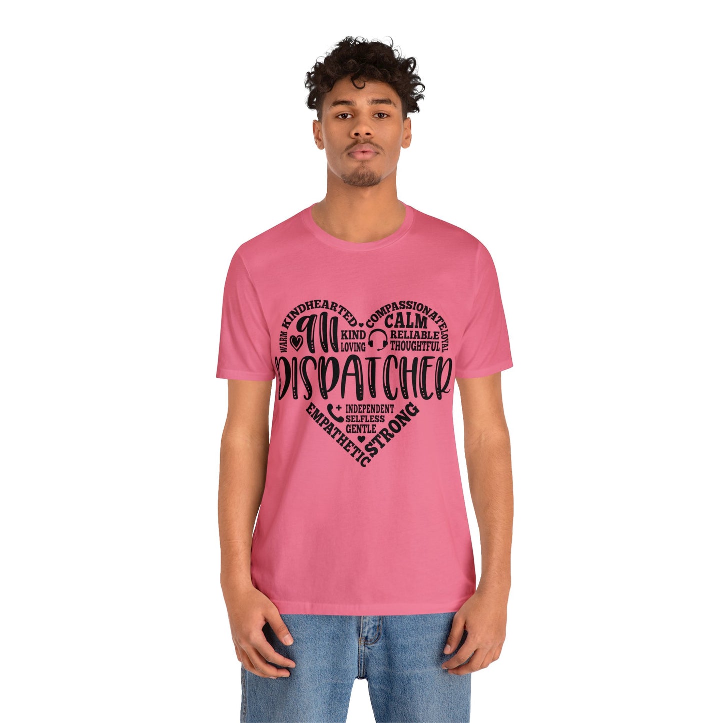 Dispatcher Love Unisex Jersey Short Sleeve Tee