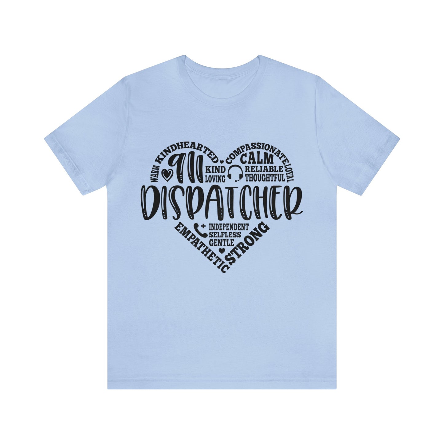 Dispatcher Love Unisex Jersey Short Sleeve Tee