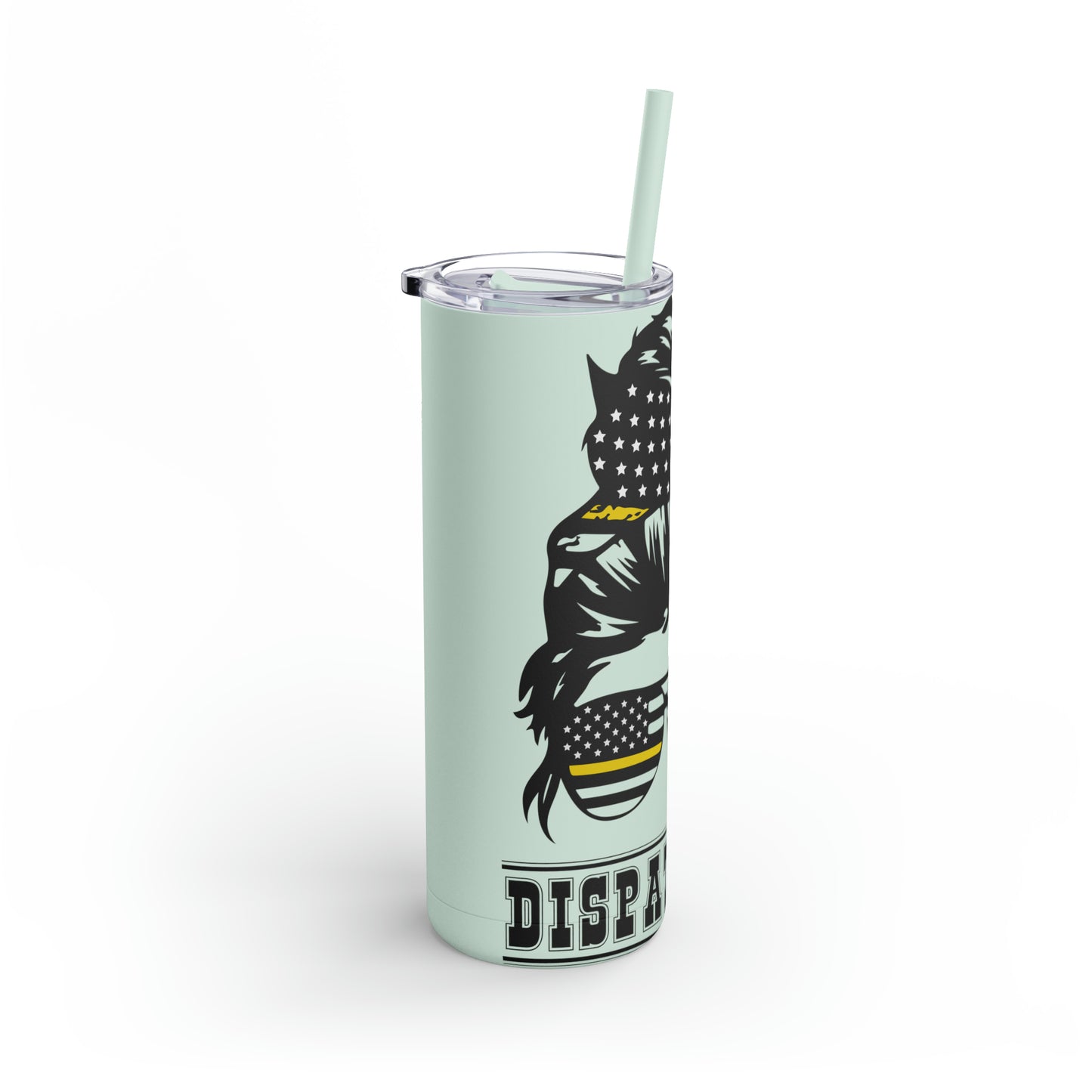 Dispatcher Diva Maars Maker Skinny Matte Tumbler, 20oz