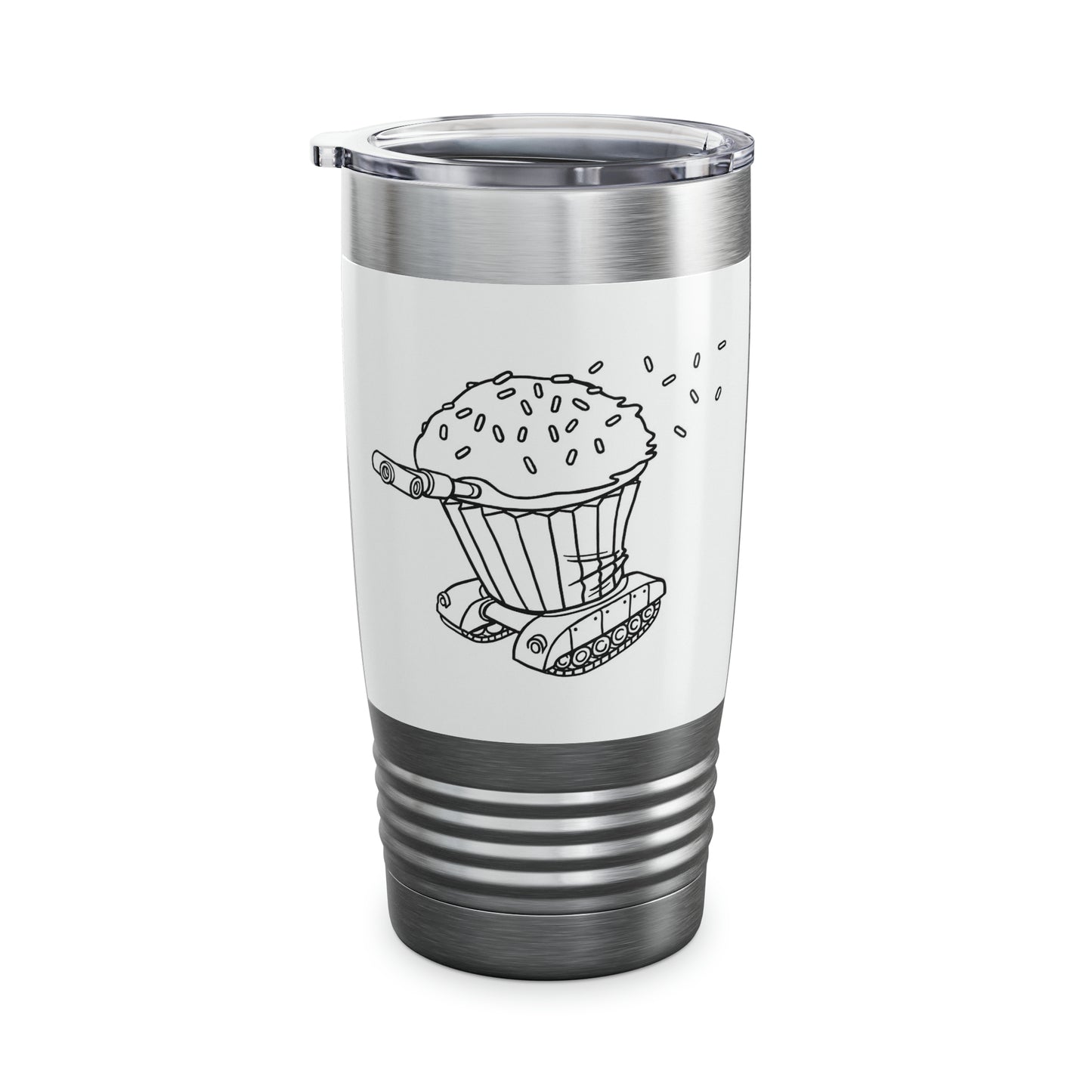 Cupcake Tank Ringneck Tumbler, 20oz