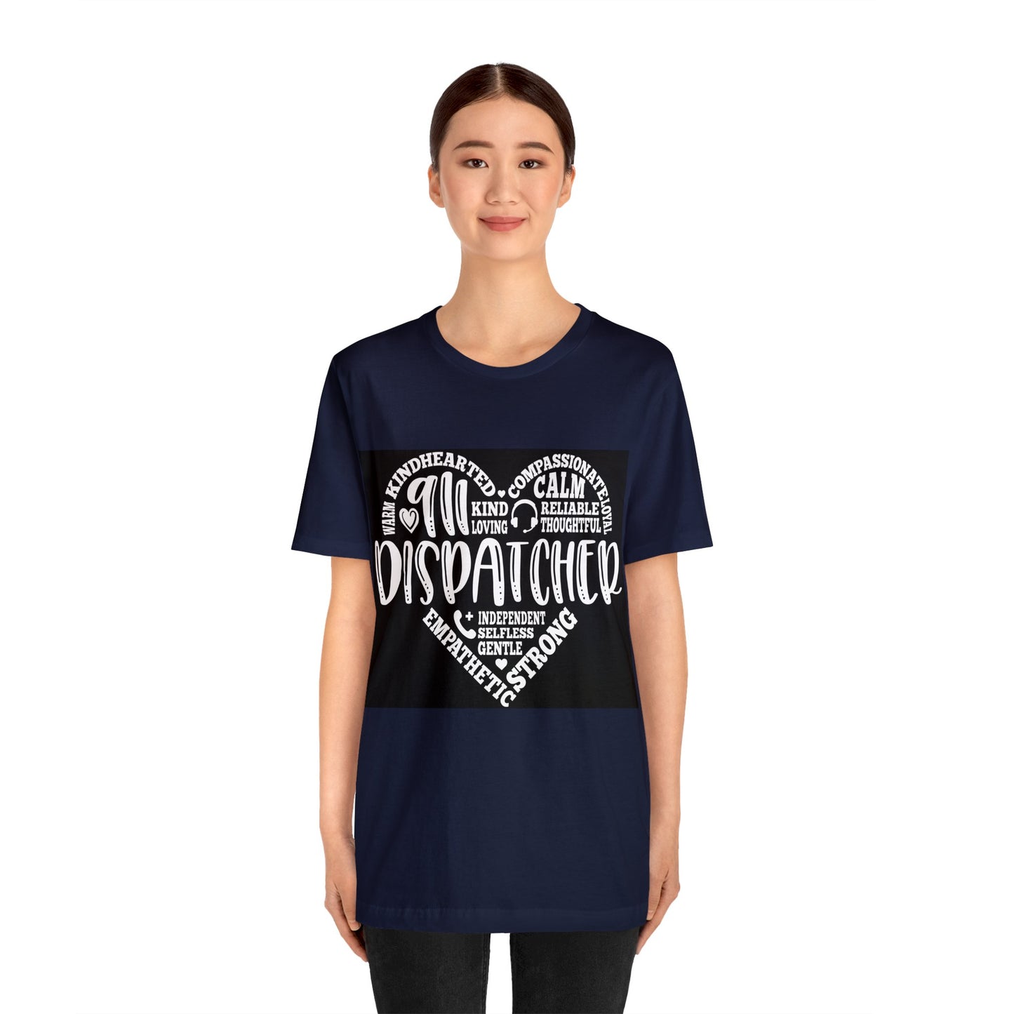 Dispatcher Love Unisex Jersey Short Sleeve Tee