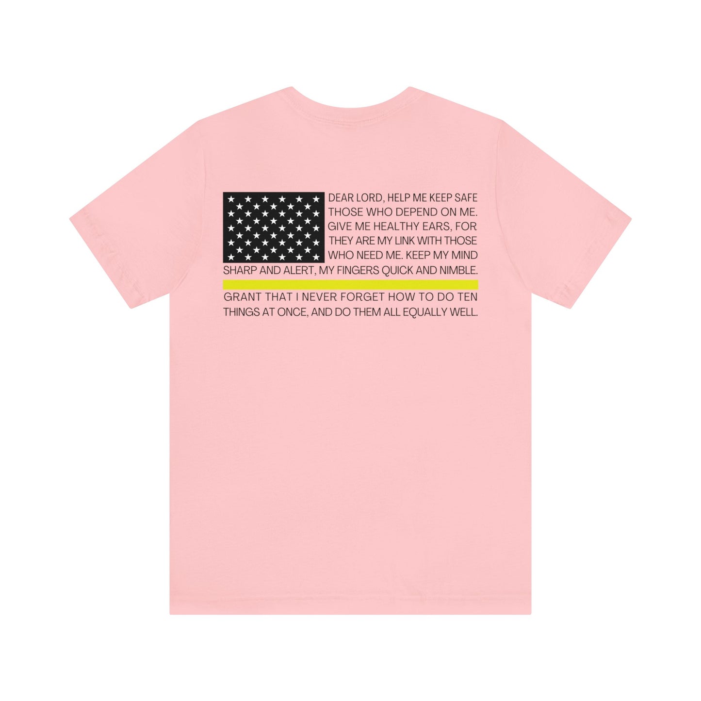 Dispatcher Prayer Unisex Jersey Short Sleeve Tee