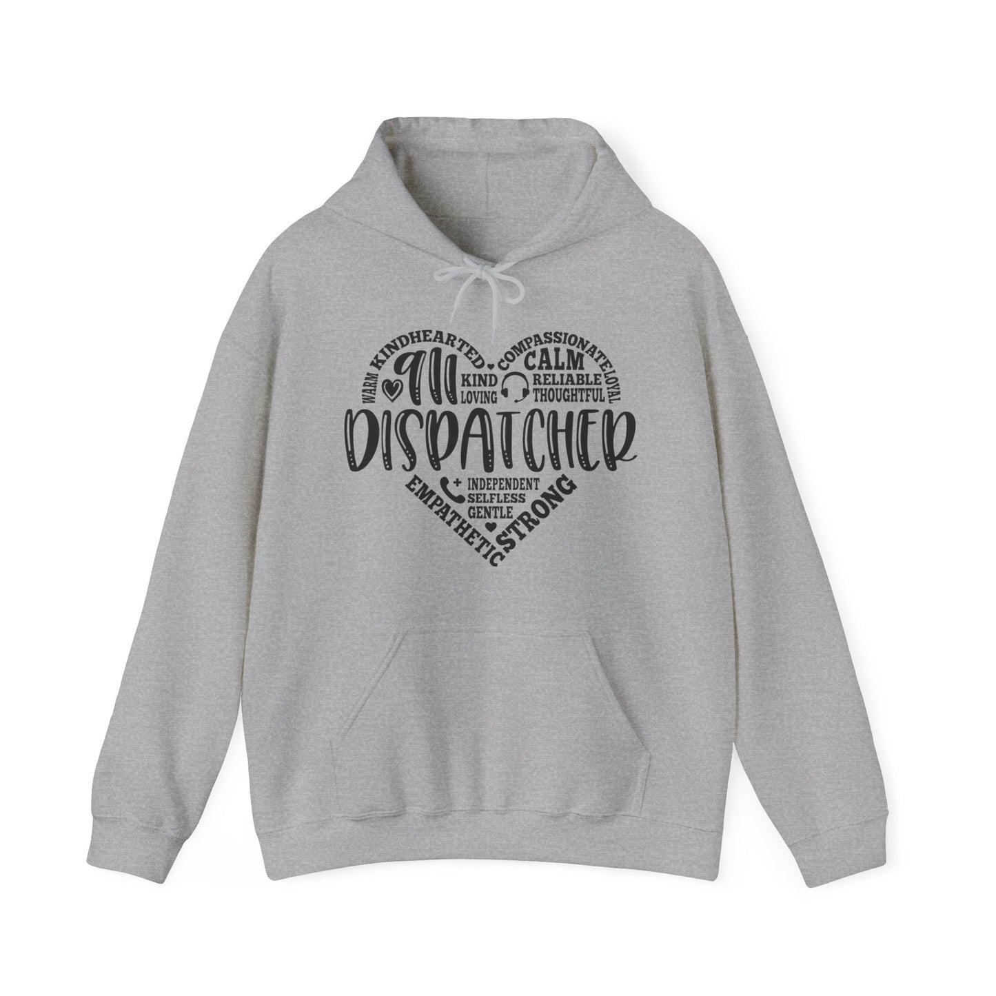 Dispatcher Love Unisex Heavy Blend™ Hooded Sweatshirt