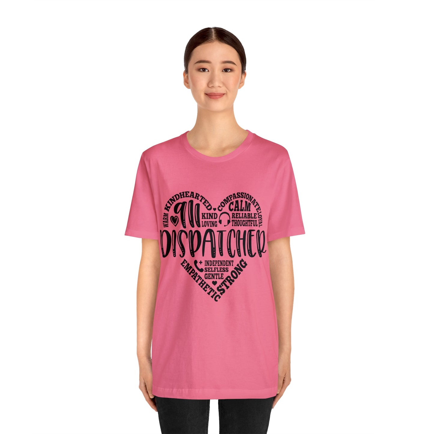 Dispatcher Love Unisex Jersey Short Sleeve Tee