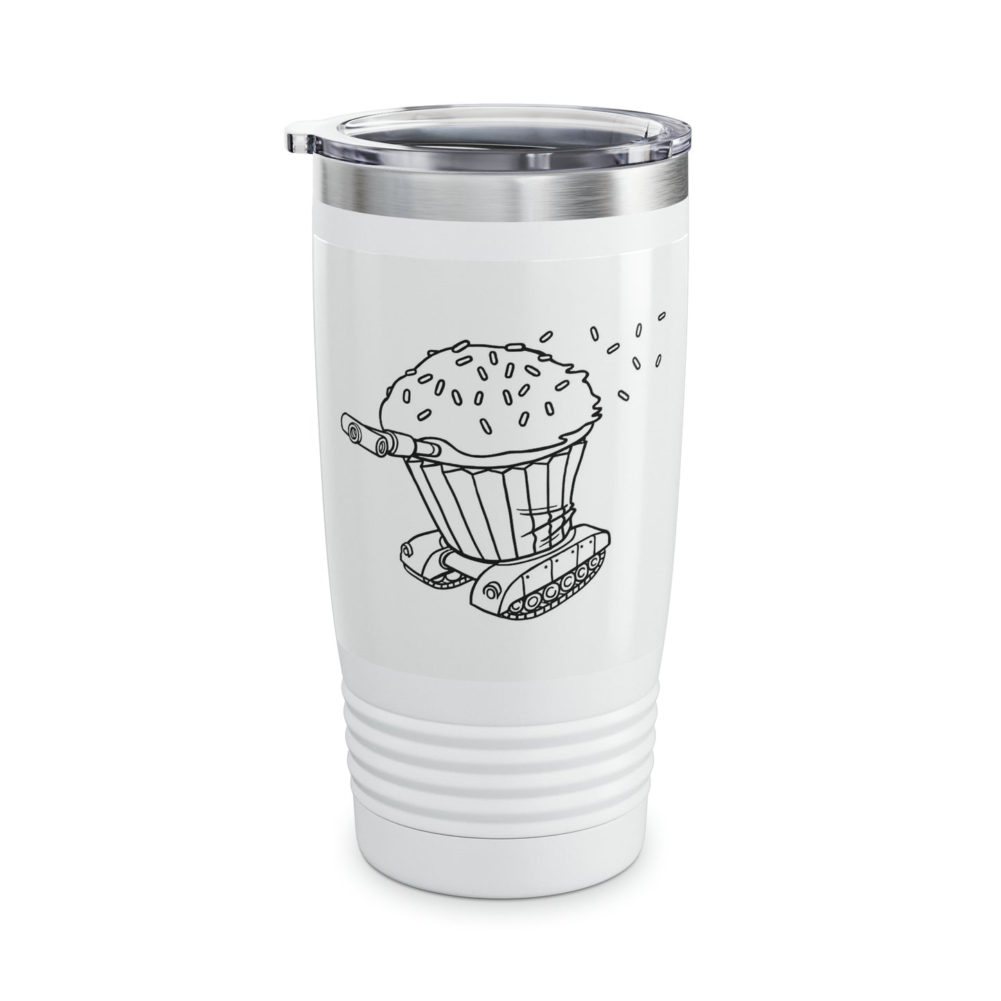 Cupcake Tank Ringneck Tumbler, 20oz