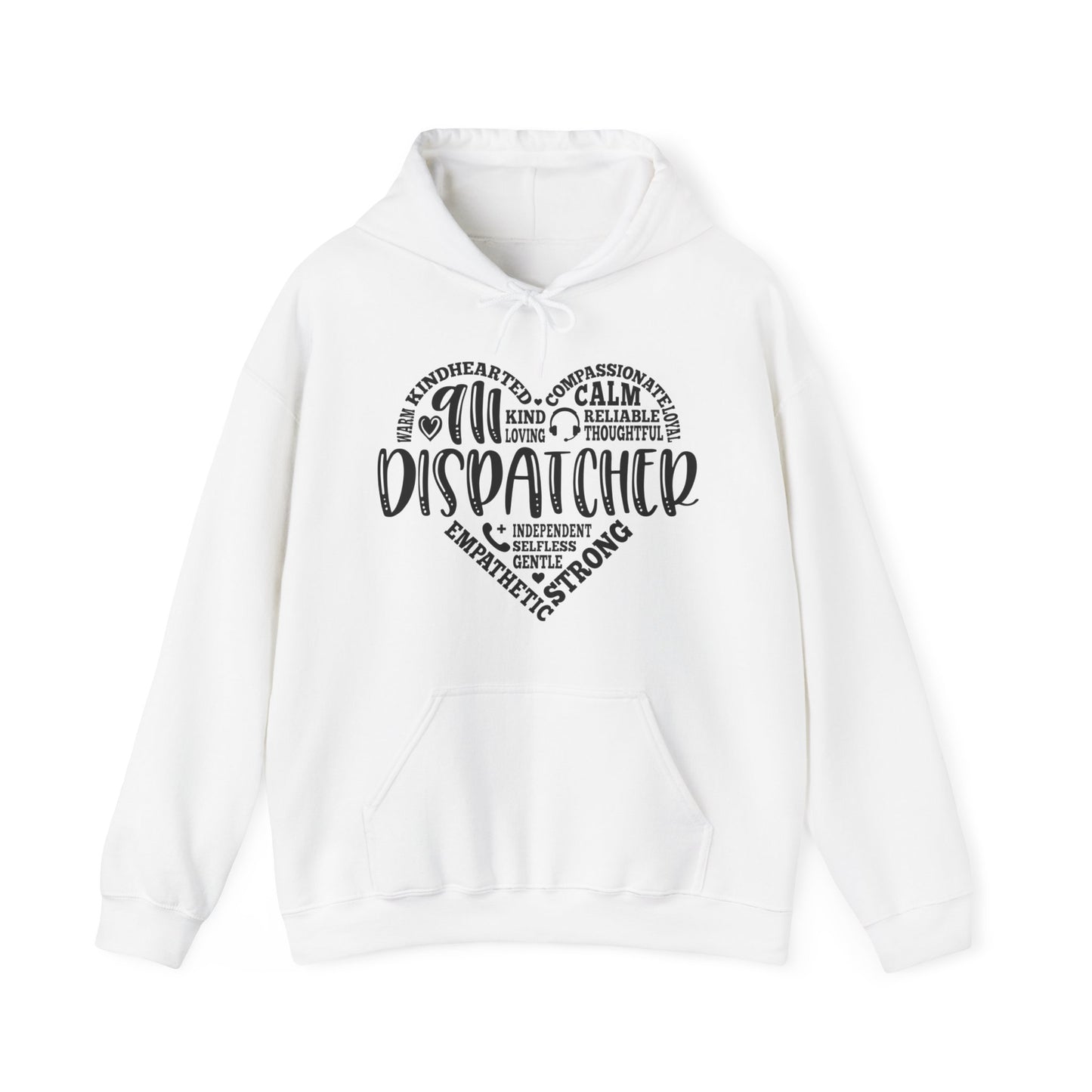 Dispatcher Love Unisex Heavy Blend™ Hooded Sweatshirt