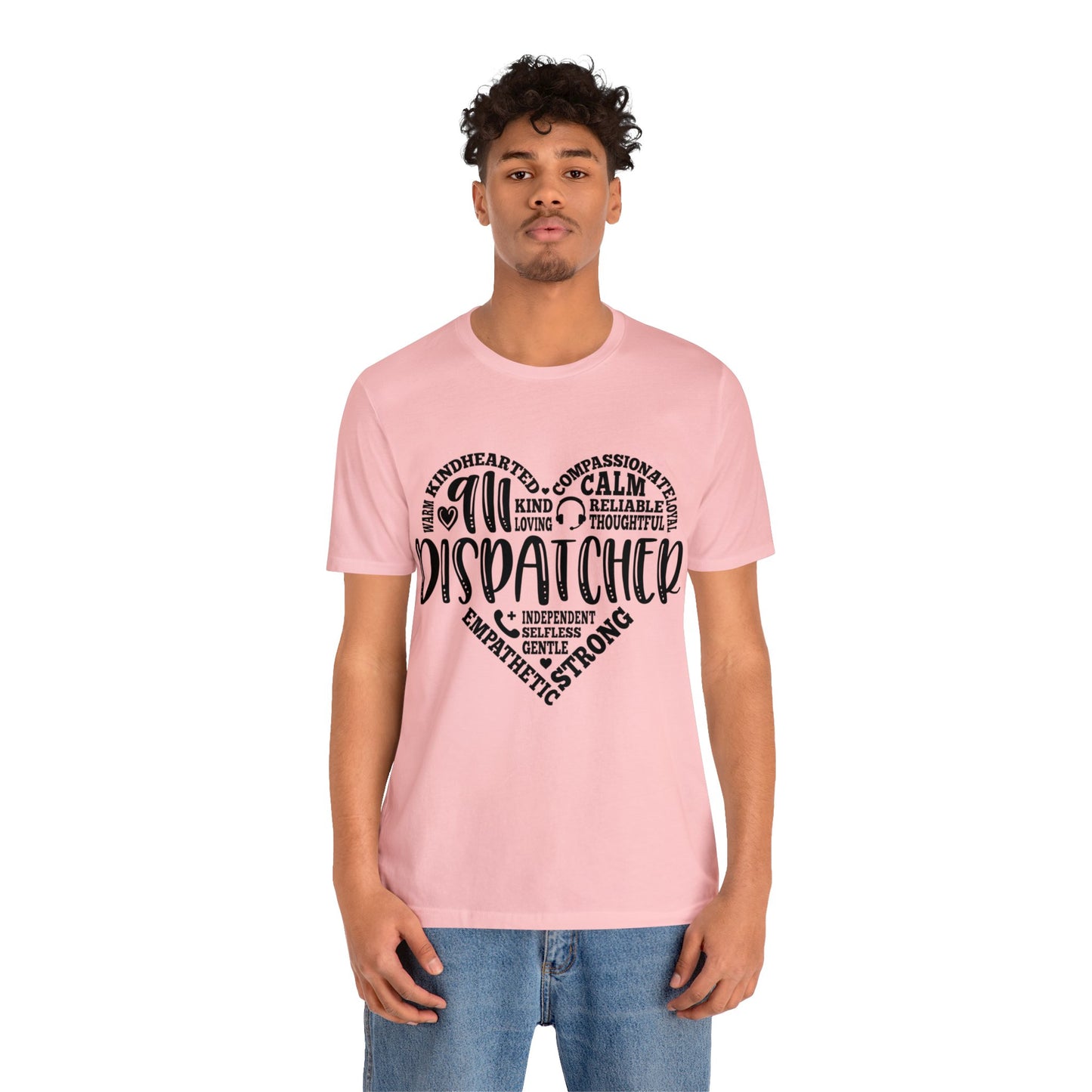 Dispatcher Love Unisex Jersey Short Sleeve Tee