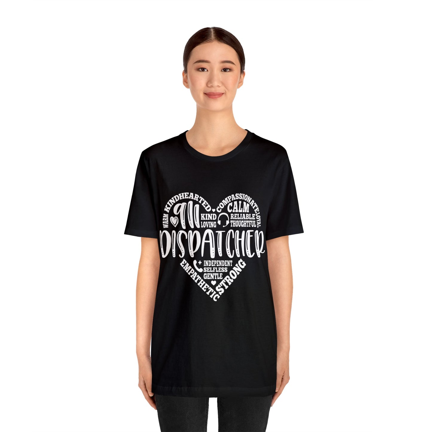 Dispatcher Love Unisex Jersey Short Sleeve Tee