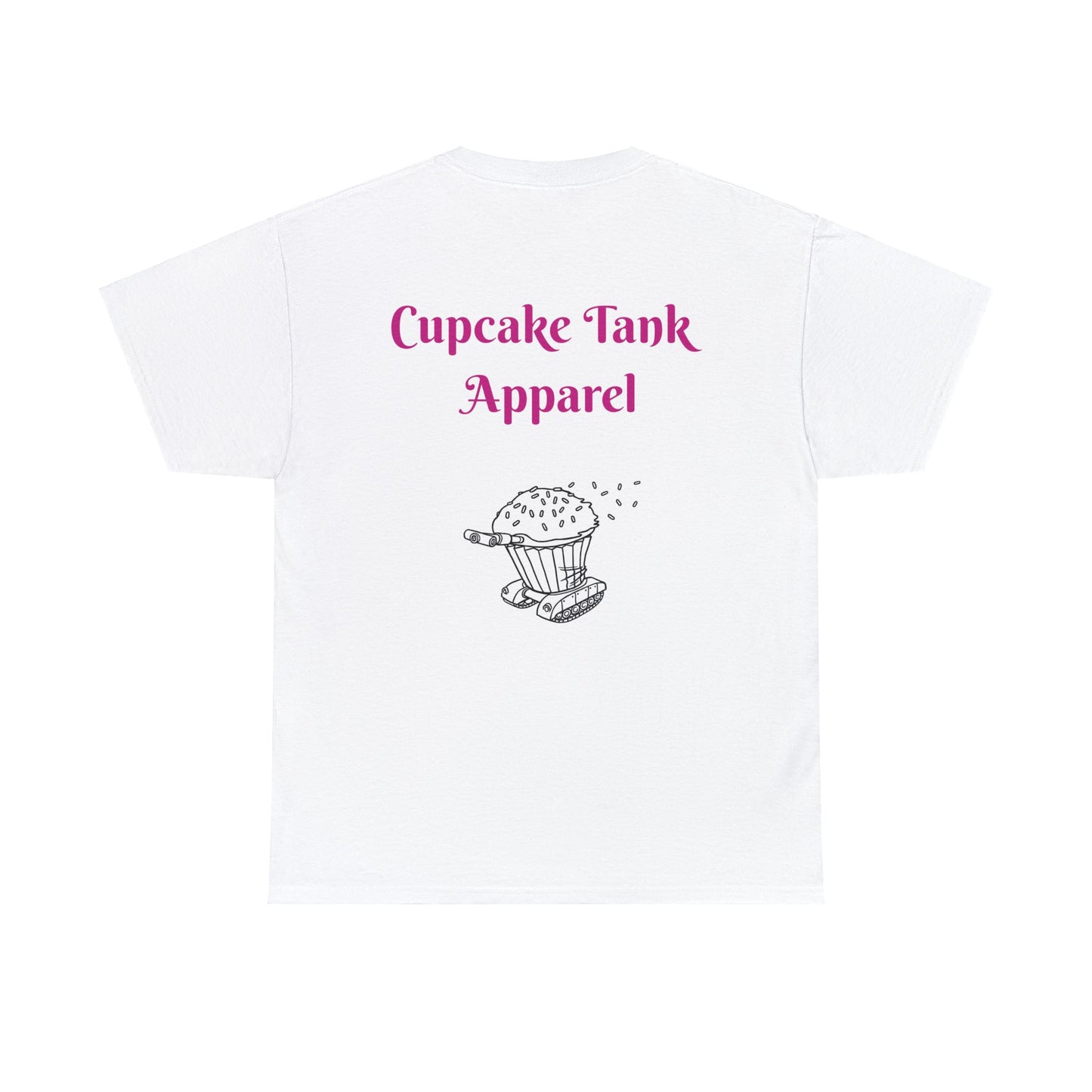 Cupcake Tank Unisex Heavy Cotton Tee