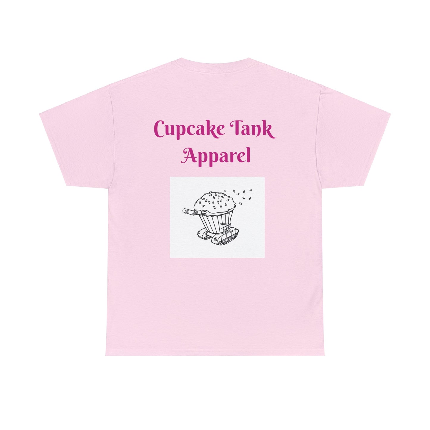 Cupcake Tank Unisex Heavy Cotton Tee