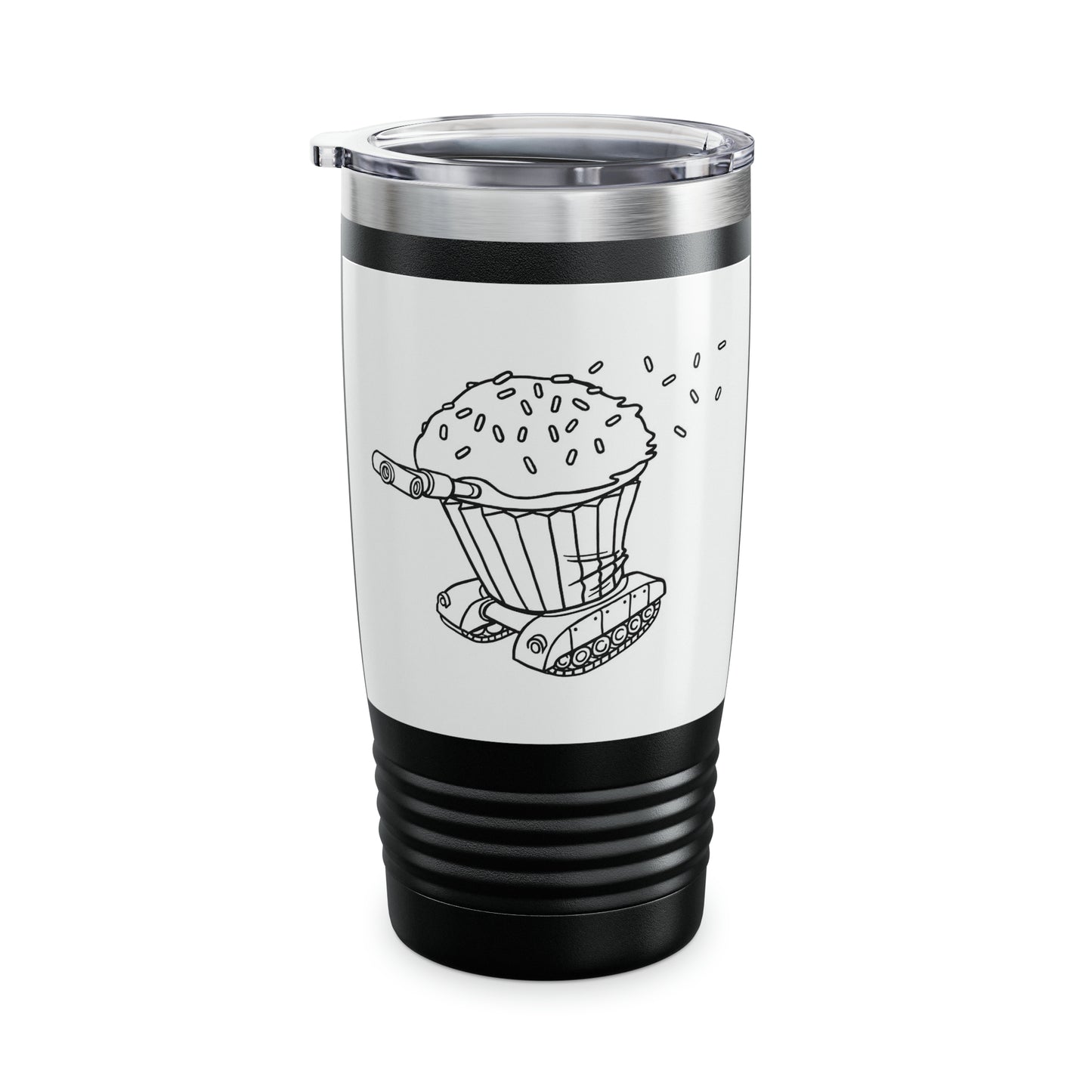 Cupcake Tank Ringneck Tumbler, 20oz