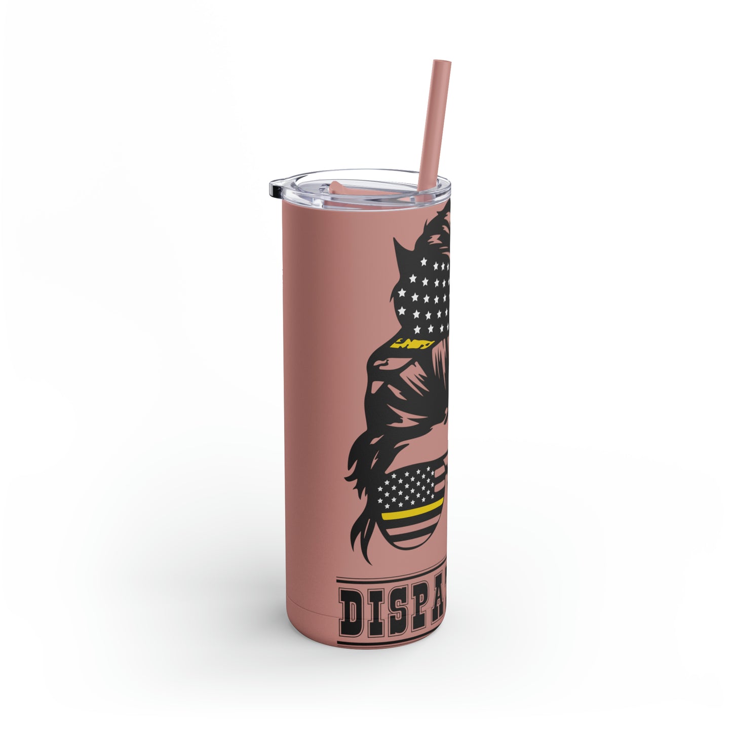 Dispatcher Diva Maars Maker Skinny Matte Tumbler, 20oz