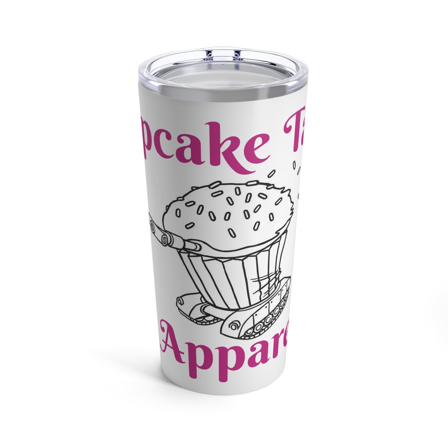 Cupcake Tank Tumbler 20oz