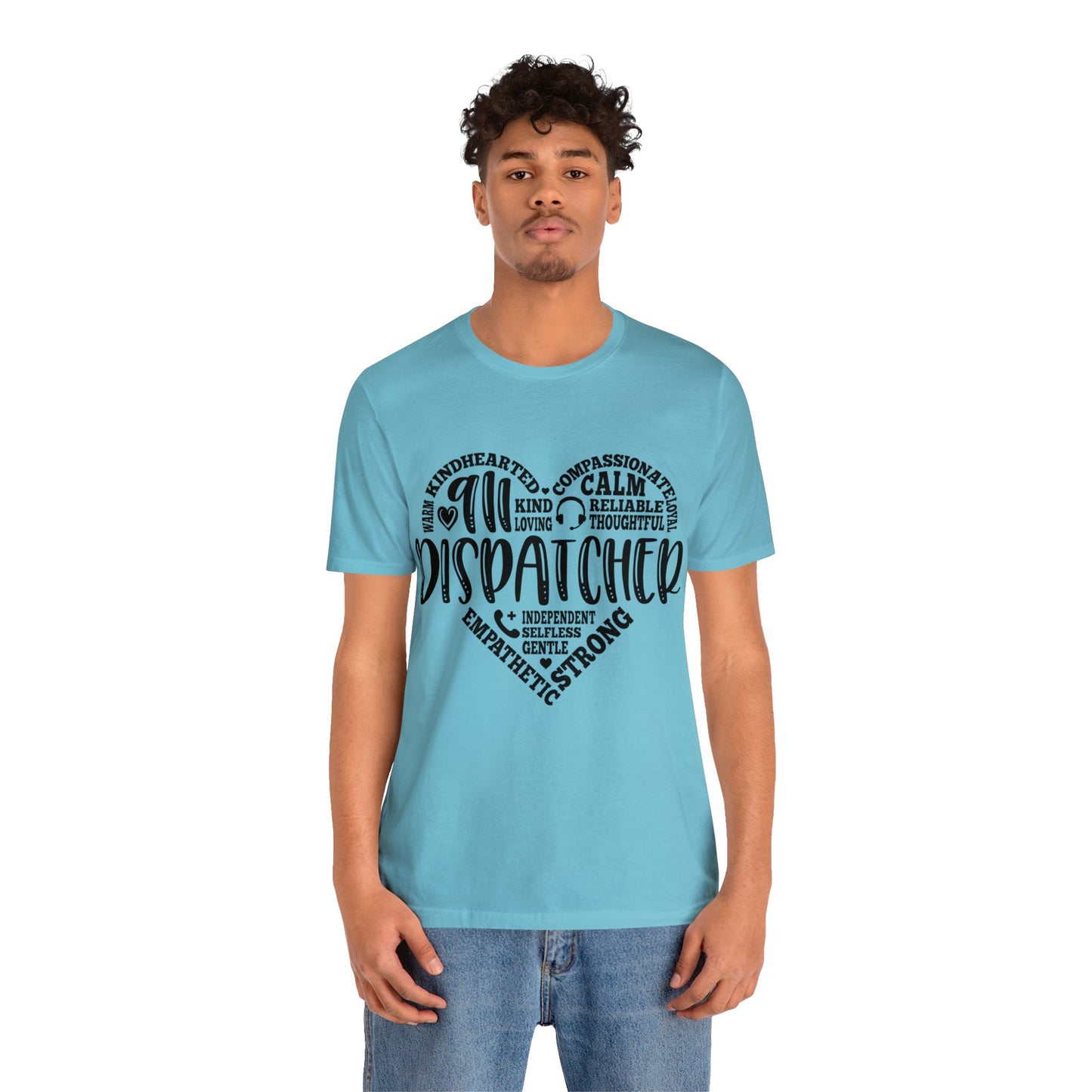 Dispatcher Love Unisex Jersey Short Sleeve Tee